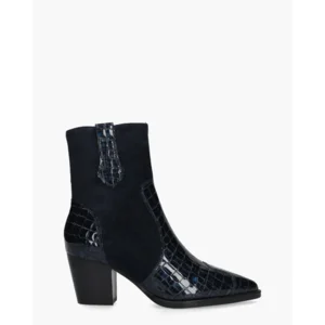Di Lauro Sybylle Donkerblauw Dames Enkelboots