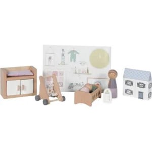 Poppenhuis accessoires - Babykamer - Little Dutch