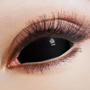 Black Sclera lenzen 22 mm zonder correctie - Zachte jaarlenzen