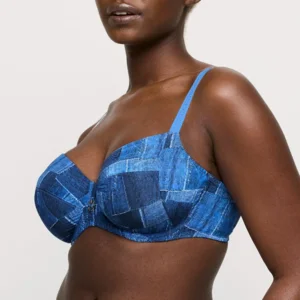 Prima Donna Twist BH: Mauna, Full Cup, Twill Blue, Europese maten ( PDO.451 )
