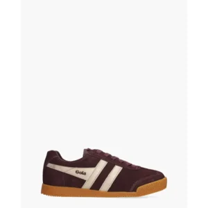 Gola Harrier Mirror Aubergine/Goud Damessneakers
