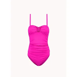 Cyell Framboise strapless, voorgevormd badpak in roze
