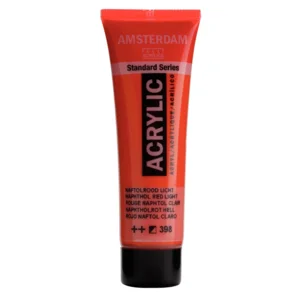 Acrylverf - 398 - Naftol rood licht - Amsterdam - 20ml