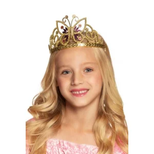 Tiara - Prinses - Goud - 1st. - Willekeurig geleverd