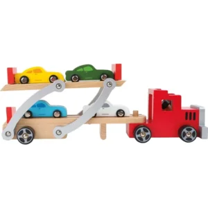 Small Foot Houten Speelgoed Voertuig Autotransport Truck