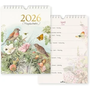 Week kalender - 2026 - Marjolein Bastin - Vogels