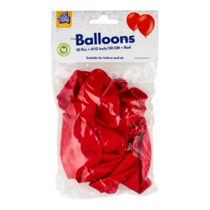 Ballonnen - Rood - 30cm - 10st.
