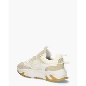 Mikakus New Boom Off-White/Beige Herensneakers