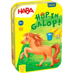 Mini spel - Hop in galop - In blikje