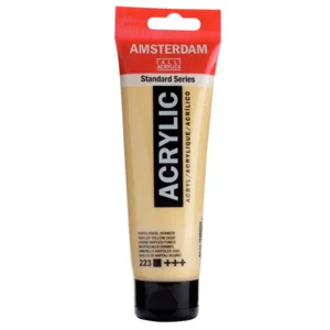 Acrylverf - 223 - Napels geel donker - Amsterdam - 120ml