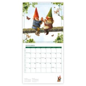 Kalender - 2024 - Rien Poortvliet - Kabouter - 30x30cm