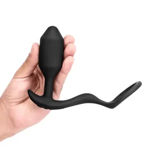 B-Vibe Vibrerende Snug Buttplug & Tug M