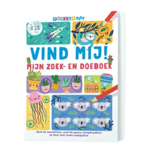 Boek - Vind mij! - Mijn zoek- en doeboek - 6+