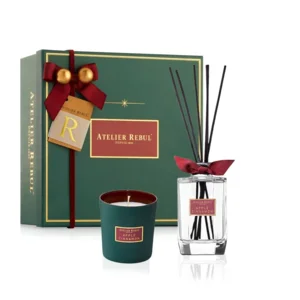 Apple Cinnamon Giftset with Fragrance Sticks & Scented Candle