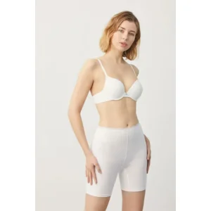 Ysabel Mora Basic Collection longslip in huidskleur