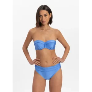 Cyell Simplify strapless bikini in lichtblauw