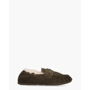 Nubikk Riley Mio Fur Dark Green Suede