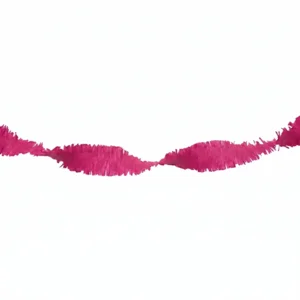 Draaislinger - Crepe - Donker roze - 6m