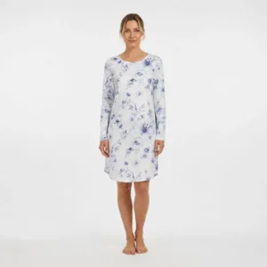 Ringella – Blue Flowers  – Nachtkleed – 6511042 – Pearl