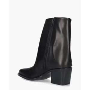 Gioia Amany Zwart Dames Enkelboots