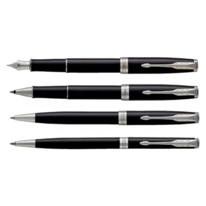 Parker balpen SONNET black lak CT