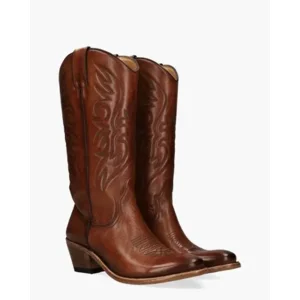 Perlita Peaches Helden Cognac Damesboots