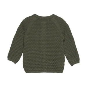 Minymo Jongens Cardigan Knit Deep Lichen Green
