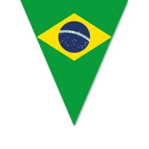 Vlaggenlijn brazilie 5m
