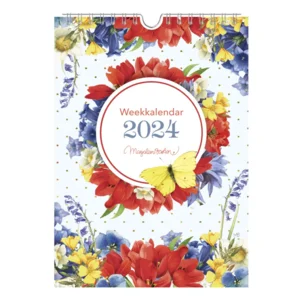 Week kalender - 2024 - Marjolein Bastin - Vogels