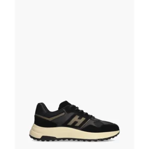 Hogan Hyperlight Runner Zwart/Bruin Herensneakers