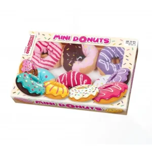 Odd Socks Meisjes Mini Donuts Multipack Mismatched 30-38 Cadeaudoos