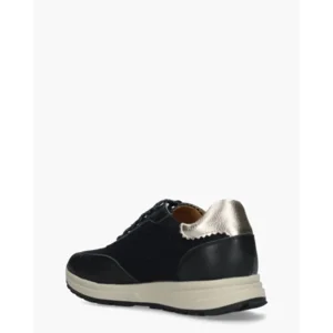 Rapid Soul Yavanna Zwart/Zilveren Damessneakers