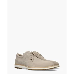 Rehab Pozato Beige Heren Veterschoenen