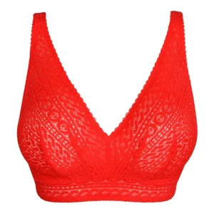 Prima Donna Montara bralette in rood