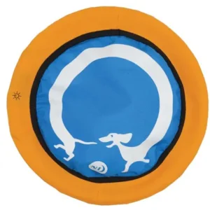 Nite Ize Nite Dawg Dog Discuit Light Vliegende Frisbee voor de hond Kleur Blauw met Rode Led verli NDD2-M1-R3
