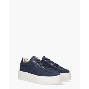 Nubikk Elise Wing Blauw Denim Damessneakers