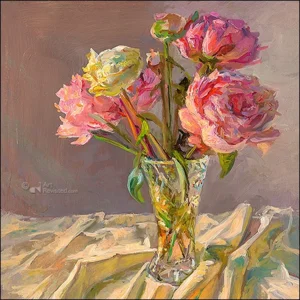 Kaartenmapje - 2 x 4 designs - Keimpe van der Kooi - Colorful - 12x12cm