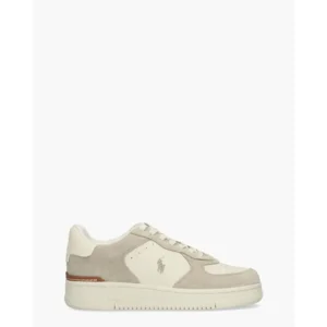 Polo Ralph Lauren Masters Court Wit/Beige Herensneakers
