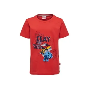 Legowear T-Shirt Nexo Knights - Clay Rood