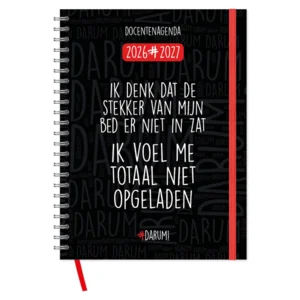 Agenda - 2027 - Docentenagenda - Darum! - A5 - 14,8x21cm