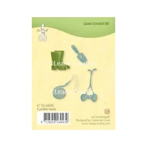 LeCreaDesign Clear stamp garden tools