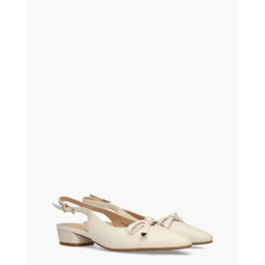 Di Lauro Daphne Off-White Dames Slingbacks