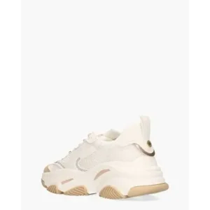 Steve Madden Possession-E Wit/Beige Damessneakers