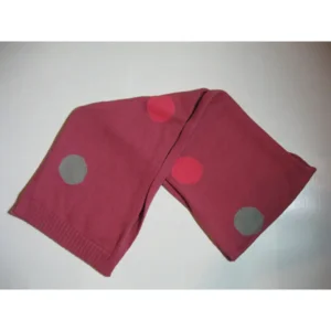 Petit Bateau Roze sjaal met bollen