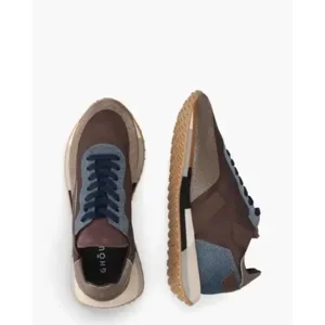 Ghoud Rush Starlight Low Bruin/Blauw Damessneakers