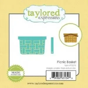 Taylored expressions - die Picnic Basket - embossing