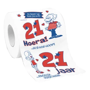 Toiletpapier - 21 Jaar