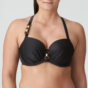 Prima Donna Swim Barrani voorgevormde bikini in donkerbruin