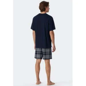 Schiesser – Comfort Fit - Pyjama – 179113 – Dark Blue