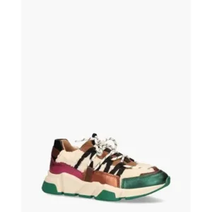 Dwrs Los Angeles Teddy Off-White/Multicolor Damessneakers